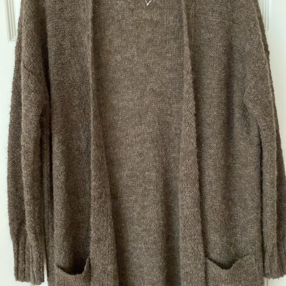 Anthropologie Goldie Alpaca Blend Longline Cardigan - Picture 5 of 7